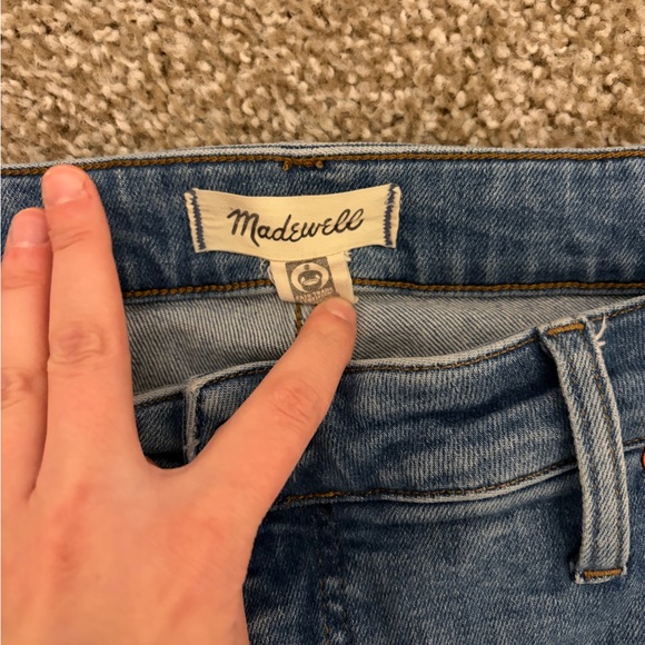 Madewell Embroidered Stovepipe Jeans Size 22W - Picture 3 of 5